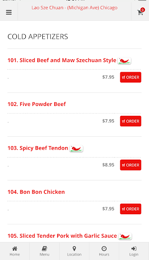 Lao Sze Chuan Chicago Screenshot 1