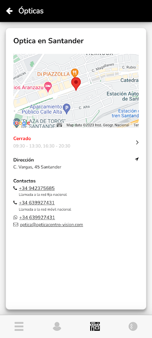 Óptica Centro Visión Santander Screenshot 2