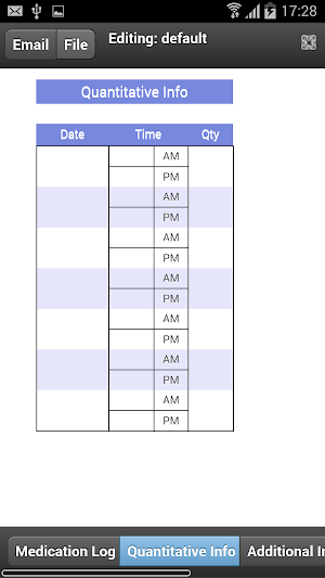 Family Medication Logs Screenshot 1