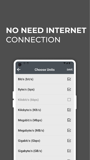 Data Rate Converter Pro Screenshot 2