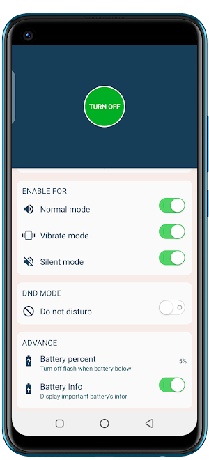 LED Flash Alert Messenger - Call & Sms Light Alert Screenshot 3