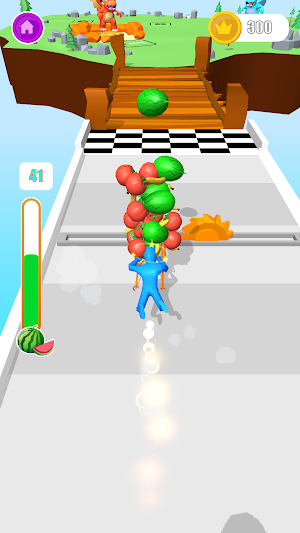 Dragon Park: Grow up Runner 3D Screenshot 0