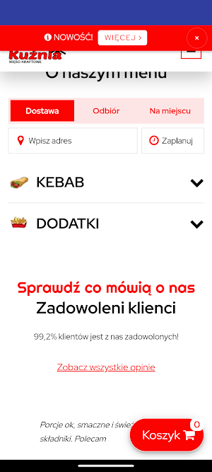 Kebab Kuźnia Screenshot 0