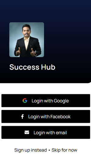 Success Hub Screenshot 1