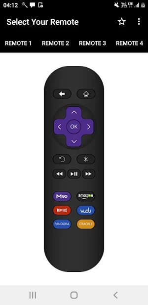 Roku TV Remote Screenshot 0