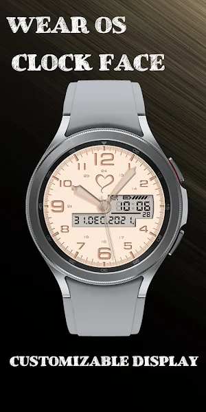 Rose gold modern clock Screenshot 2