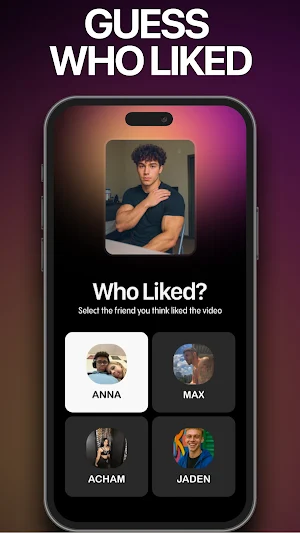 WhoLiked – Guess Friends Likes Screenshot 1
