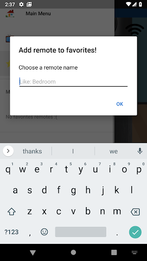 Remote Control For Nvidia Shield TV-Box/Kodi Screenshot 3