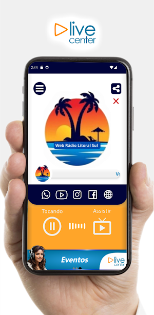 Web Rádio Litoral Sul Screenshot 0