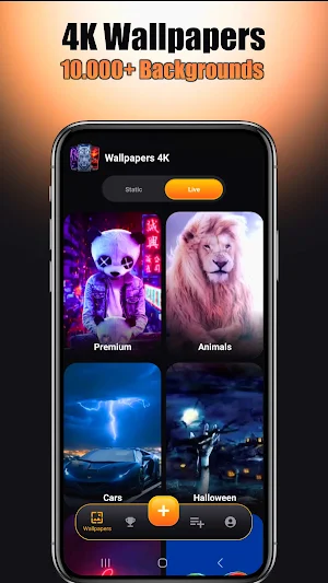4K Wallpapers: HD Backgrounds Screenshot 0