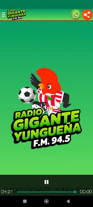 Radio Gigante Yungueña Screenshot 1