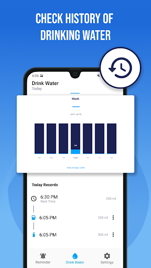 Water Tracker Screenshot 1