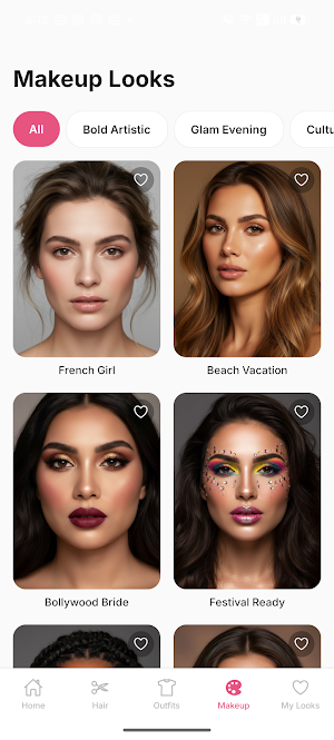 AI Hair & Outfit: Get The Look Screenshot 2