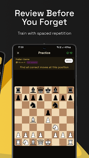 ChessRecall: Chess Openings Screenshot 1