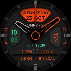 Watch Face WF111 Screenshot 3