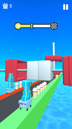 Shopping Race 3D Screenshot 2