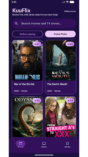 KuuFlix: Movies & TV Shows Screenshot 1