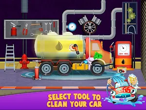 Car Wash Salon Workshop Station Screenshot 0