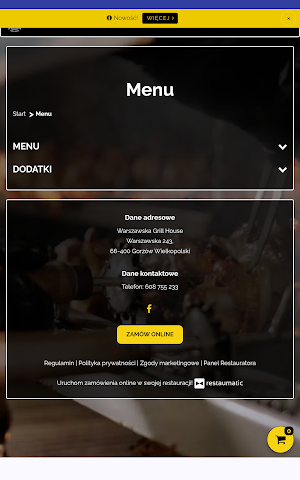 Warszawska Grill House Screenshot 2