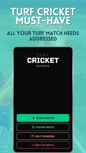 Turf Cricket Scorer Screenshot 0