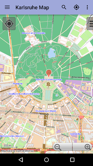 Karlsruhe City Map Lite Screenshot 3
