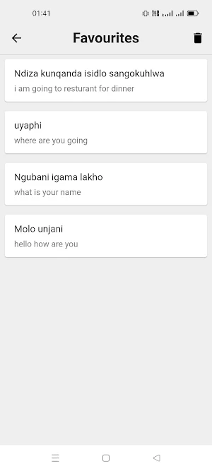 Xhosa To English Translator Screenshot 3