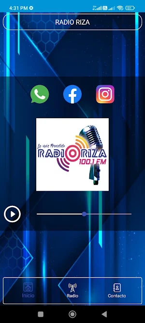 Radioriza Screenshot 1