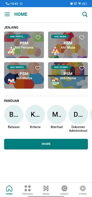 SKHK PSM Kemendes Mobile Screenshot 1