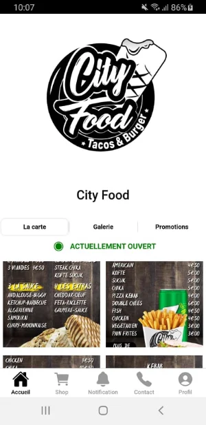 City Food Screenshot 0