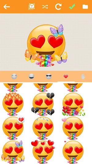 Emoji maker for whatsapp Screenshot 2
