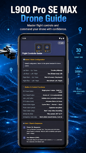 L900 Pro SE MAX Drone Guide Screenshot 3