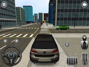 City Car Driving and Parking T Screenshot 1