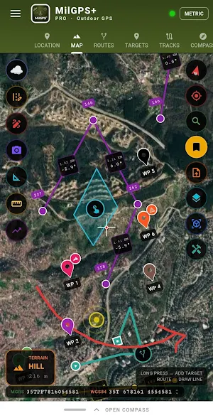 MilGPS+ Screenshot 0