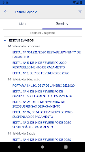 Diário Oficial da União (DOU) Screenshot 3