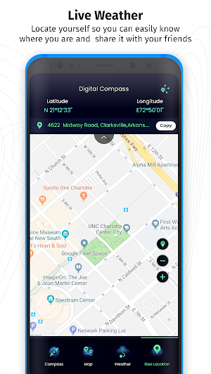 Digital Compass for Android -  Screenshot 3