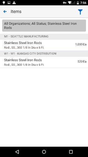 Inventory for EBS Screenshot 2