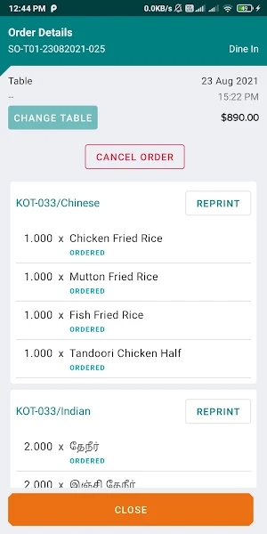 ALLPOS Cloud - Captain App Screenshot 3