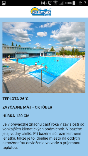 Holidaypark Kováčová Screenshot 3