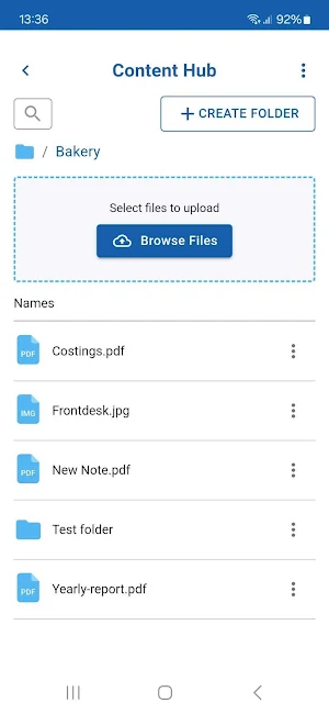 Content Hub Screenshot 1