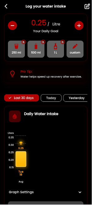 Hercules Health & Fitness Care Screenshot 2