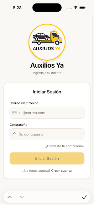 Auxilios Ya Screenshot 0