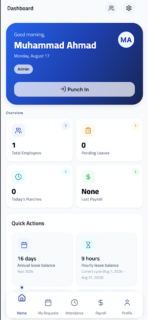 Ttech HR Screenshot 1