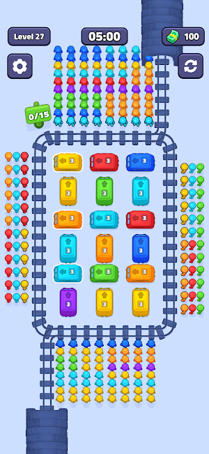 Train Passengers 3D Screenshot 0