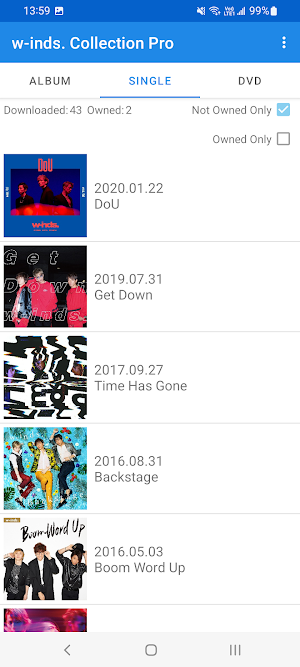 w-inds. Collection Pro Screenshot 1