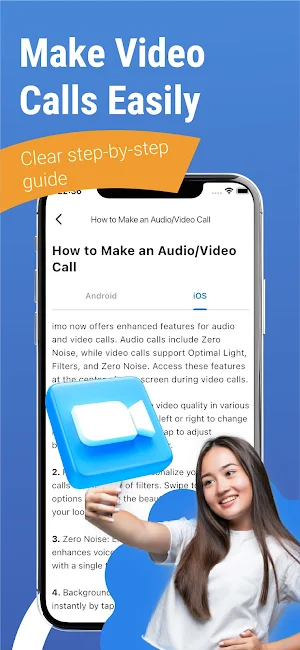 Guides for imo Video Chat Call Screenshot 0