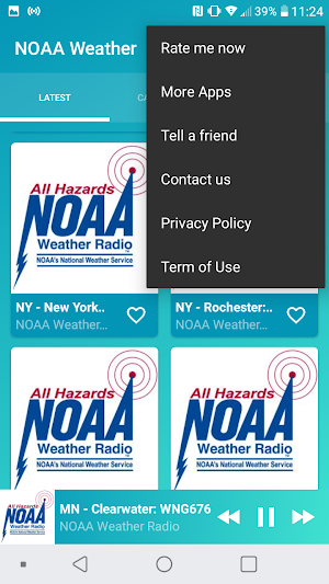 NOAA Weather Radios Online Screenshot 3