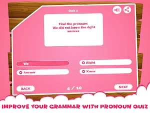 Learn English Grammar Games - Grammar Quiz Apps Screenshot 1