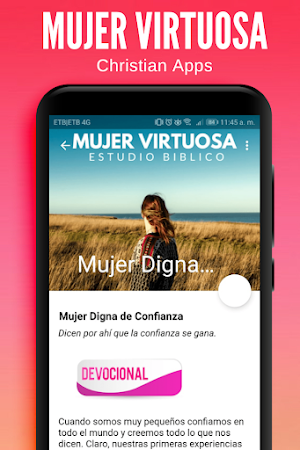 Mujer Virtuosa - Devocional Screenshot 0