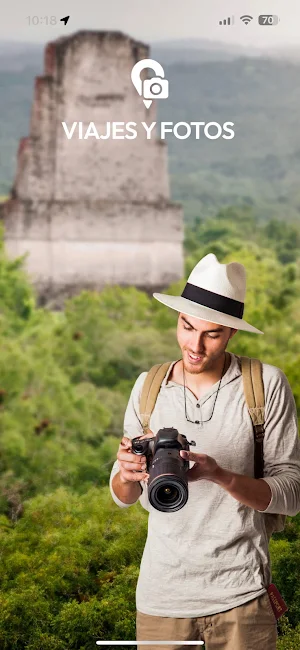 Viajes y fotos Screenshot 0