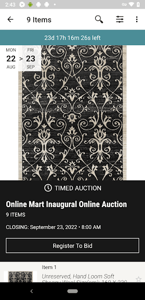 Online Mart Screenshot 1